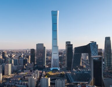 Jest najwyższy w Pekinie i ósmy na świecie. Budowa CITIC Tower zakończona