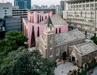 Różowy kościół. Nowatorskie podejście zaprezentowane w Chinach
