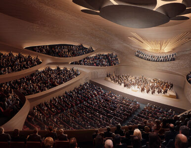 Nowy dom Filharmonii w Jekaterynburgu zaprojektowany przez Zaha Hadid...
