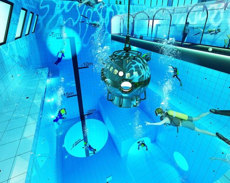 Pod Warszawą powstaje najgłębszy basen świata
